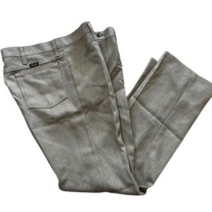 Vintage 70’s Wrangler Wrancher Men's Heather tan leisure slacks pants-38W